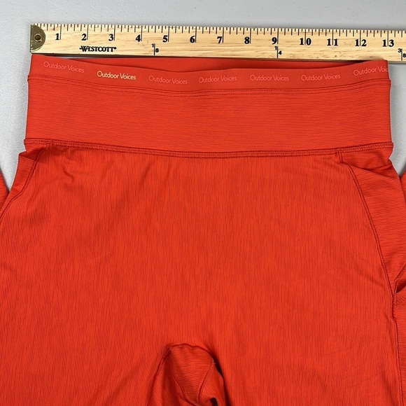 Outdoor Voices Women’s Leggings Orange Size Medium - Picture 7 of 10